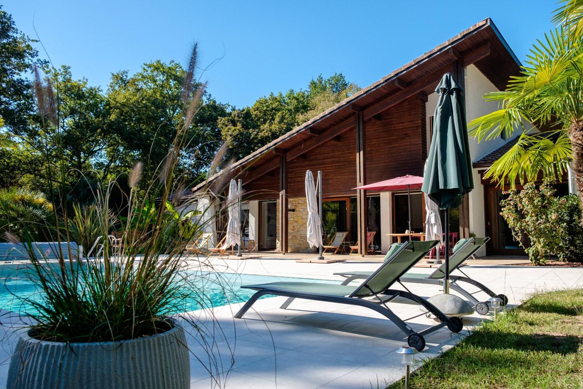 Bed and Breakfast Parc De L'Aiguade Saint-Paul-lès-Dax Exterior foto